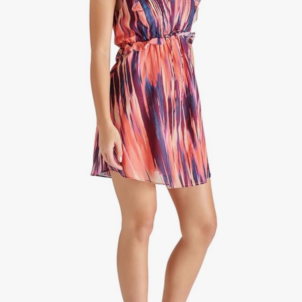 Steve Madden Pink and Purple Mini Dress